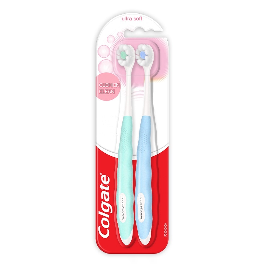 Colgate Cushion Clean Toothbrush Pack of 2