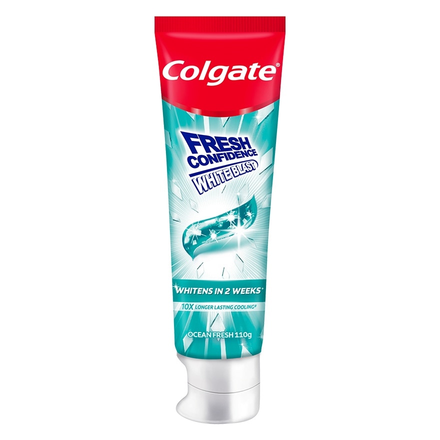 Colgate Fresh Confidence White Blast Ocean Fresh Toothpaste 110g