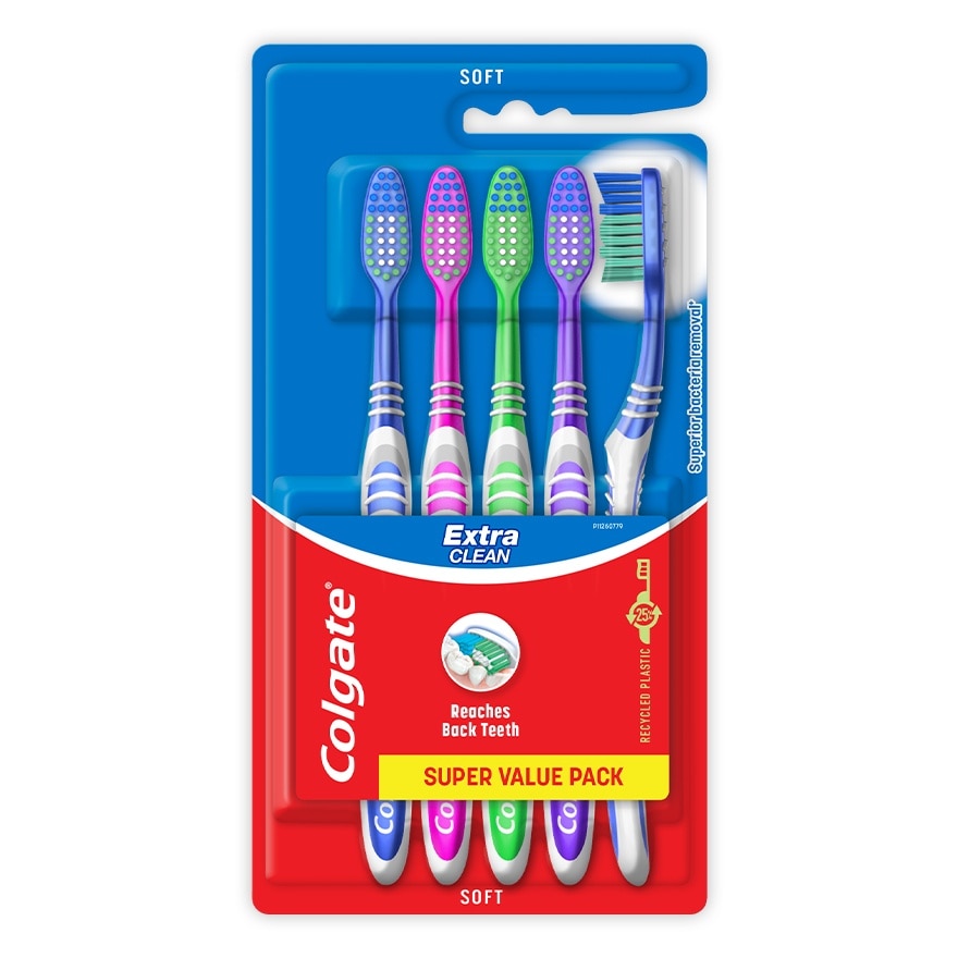 Colgate Extra Clean Toothbrush Pack of 5