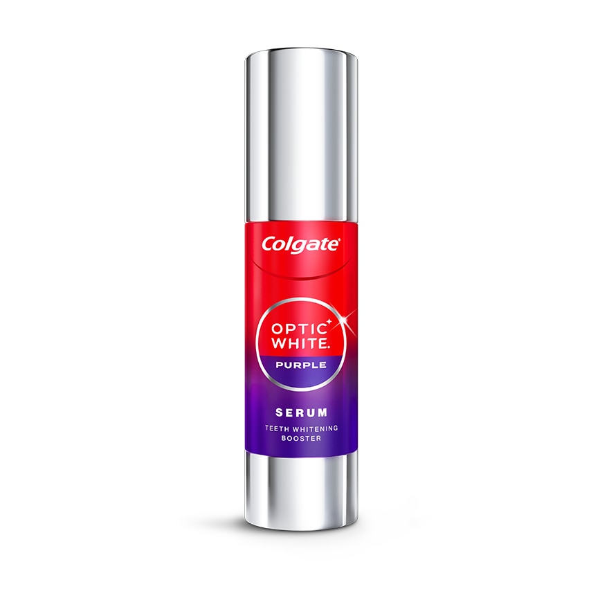 Colgate Optic White Purple Whitening Serum 40g image