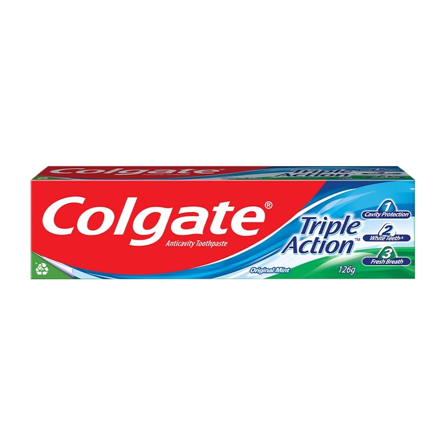 Colgate Triple Action Anti-Cavity Family Toothpaste 126g
