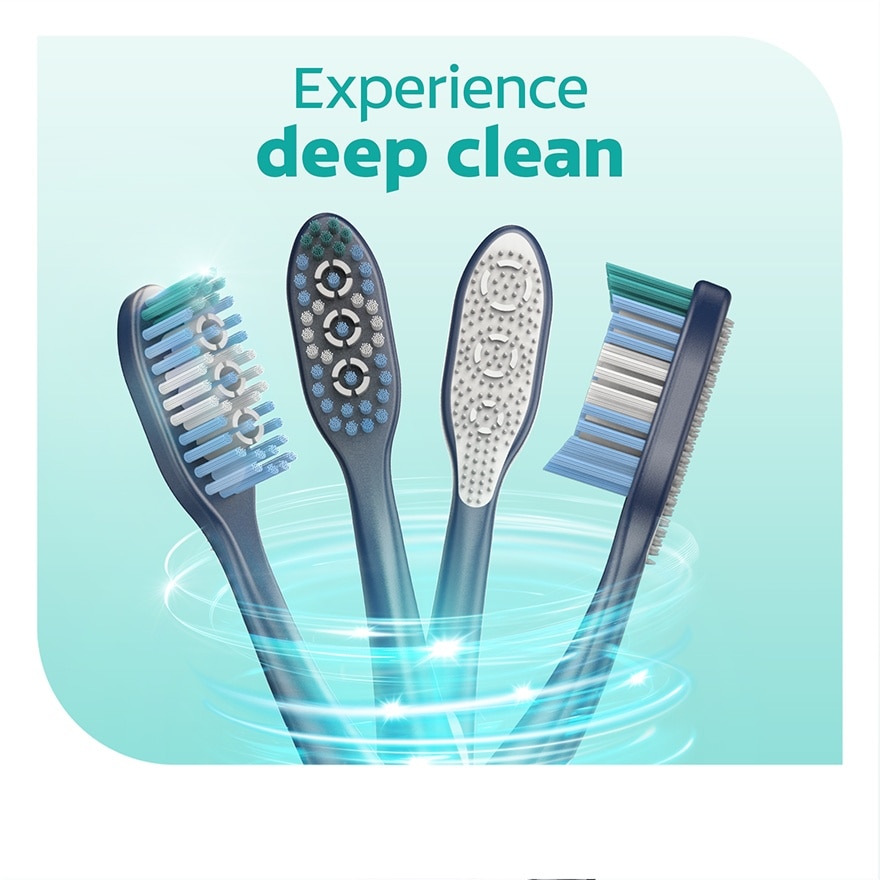 Colgate 360 Deep Clean Toothbrush Pack of 2