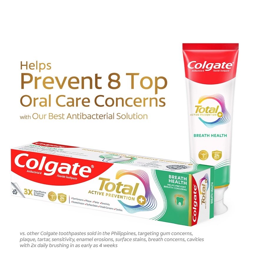 Colgate Total Breath Health Antibacterial Toothpaste 150g