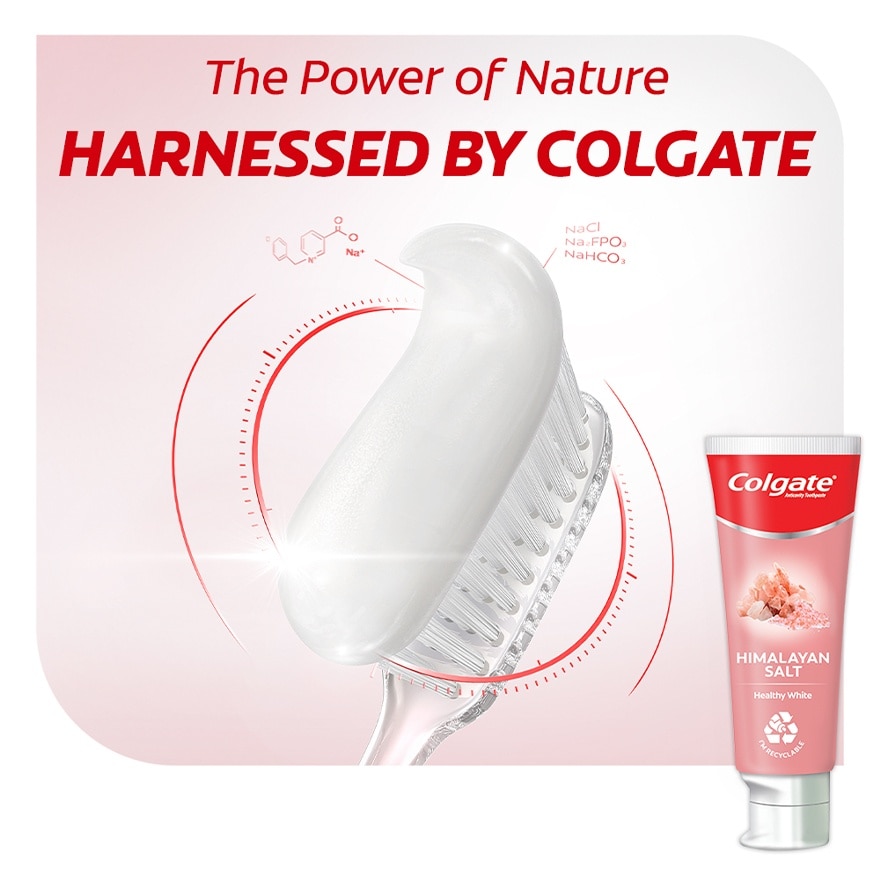 Colgate Naturals Himalayan Salt Toothpaste 115g Twin Pack image