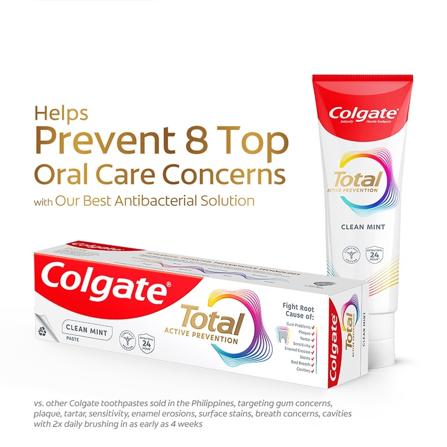 Colgate Total Clean Mint Antibacterial Toothpaste 150g