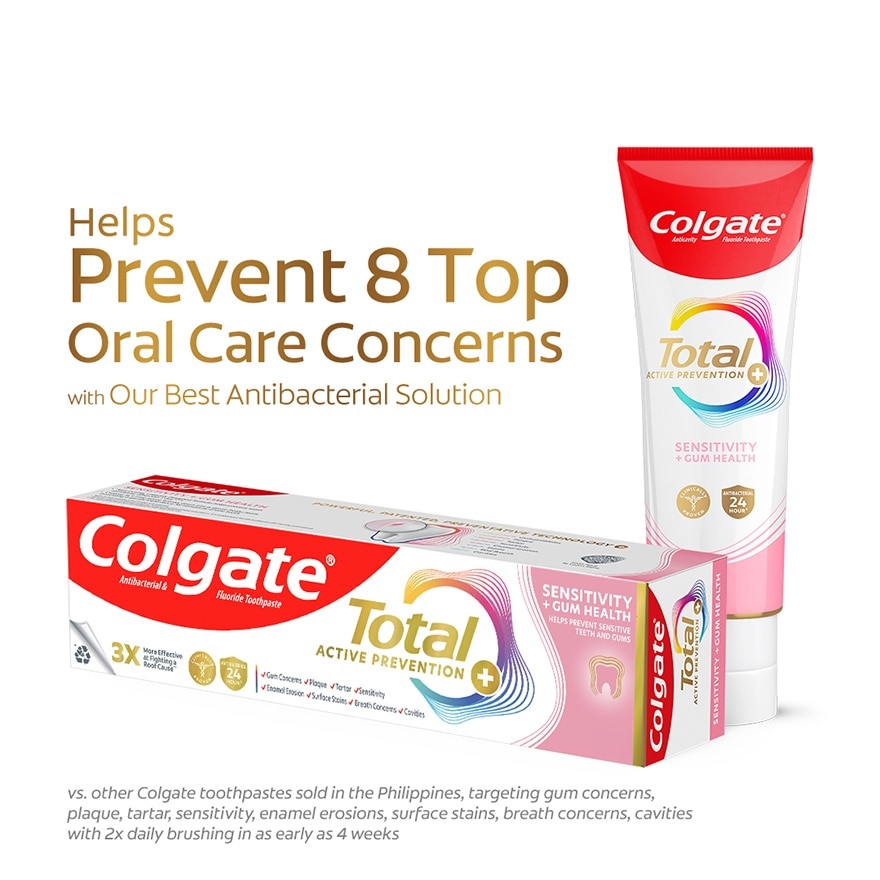 Colgate Total Sensitive + Gum Health Antibacterial Toothpaste 150g