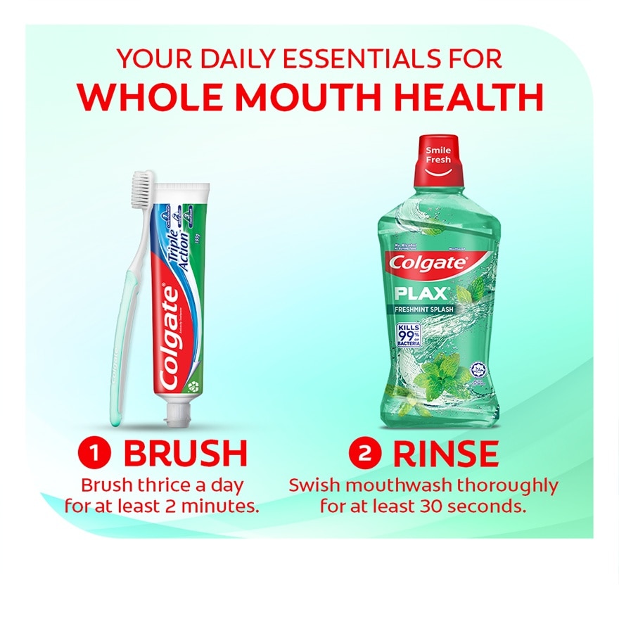 Colgate Triple Action Anti-Cavity Family Toothpaste 126g