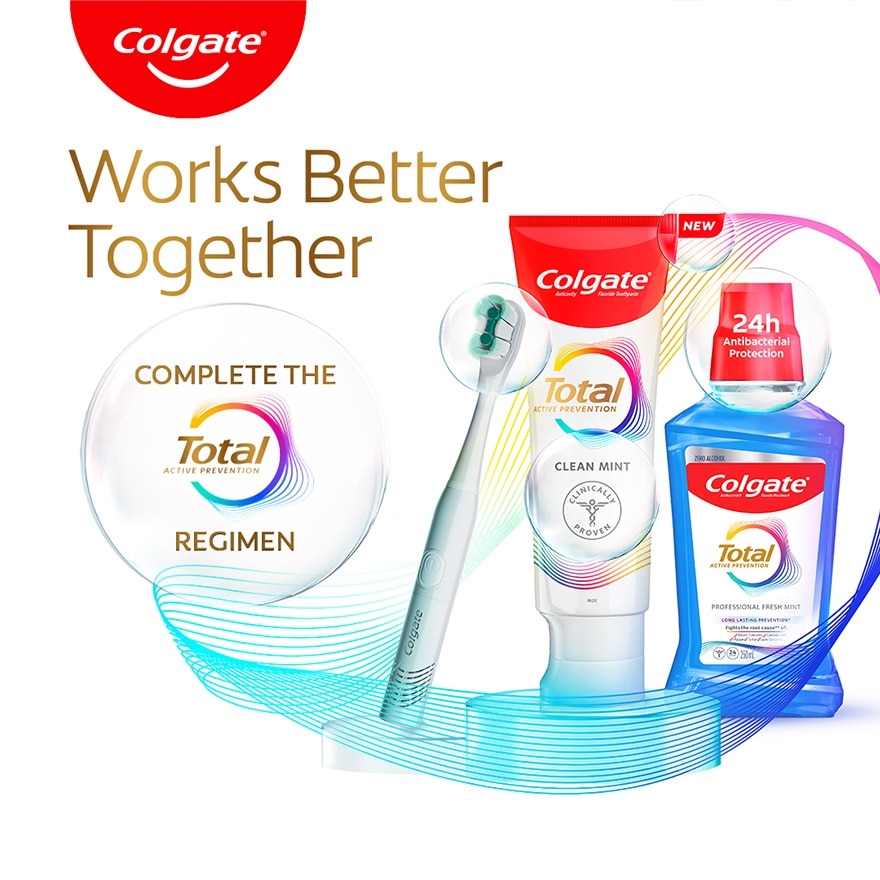 Colgate Total Fresh Mint Mouthwash 250mL