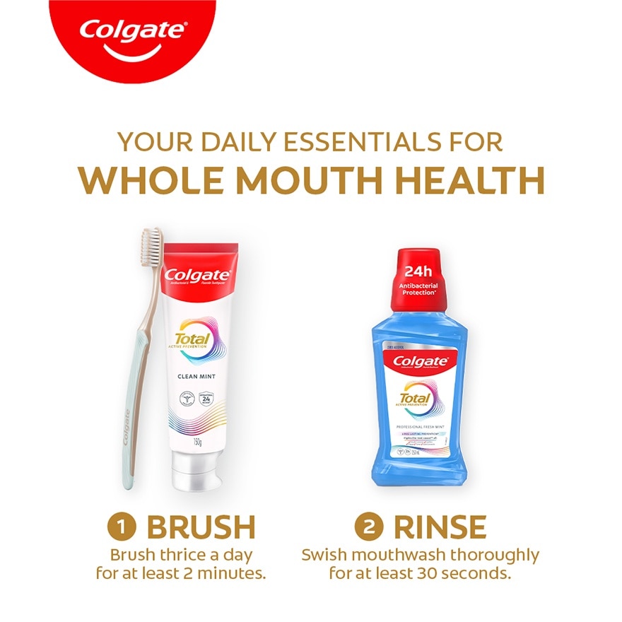 Colgate Total Clean Mint Antibacterial Toothpaste 150g