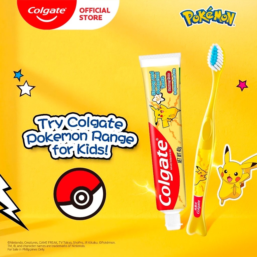 Colgate Kids Pokemon Toothpaste 40g Twin Pack image