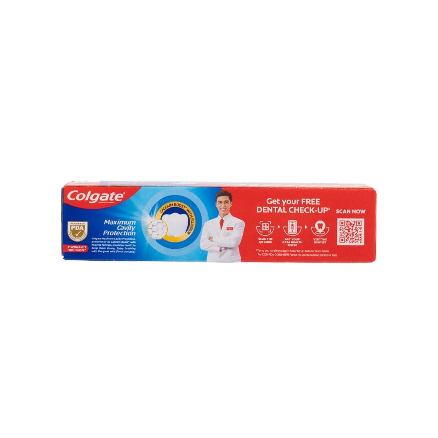 Colgate Maximum Cavity Protection Great Regular Flavor Anti-Cavity Family Toothpaste 74g image