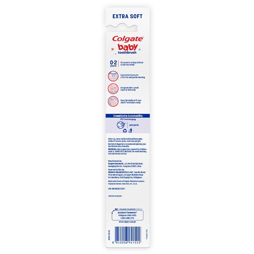 Colgate Baby Super Soft (0-2 Years Old) Toothbrush image