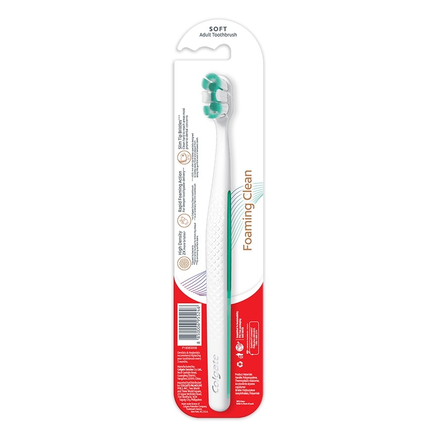 Colgate Total Foaming Clean Toothbrush image