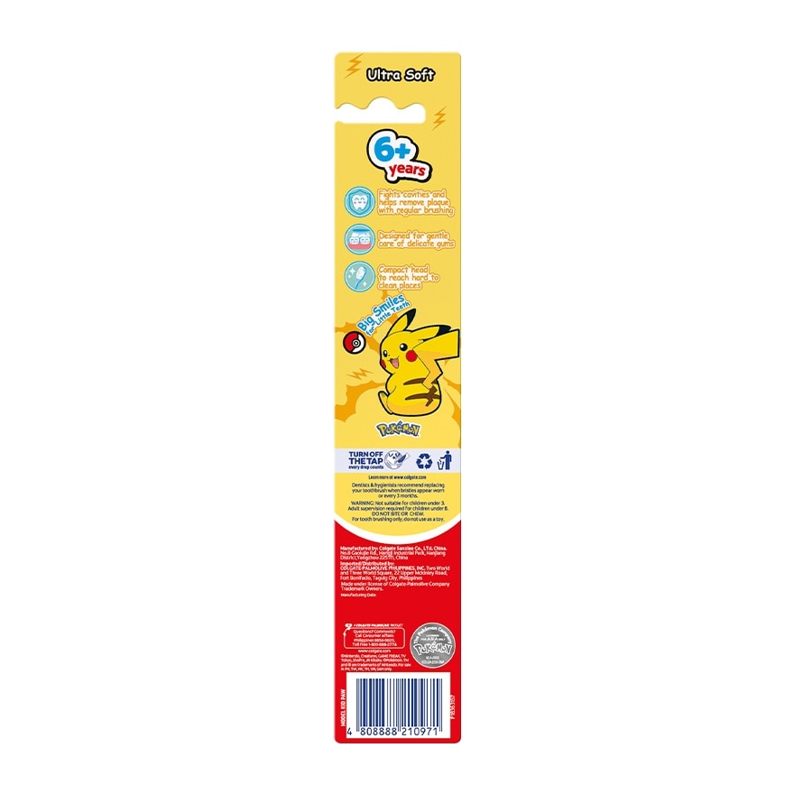 Colgate Kids Pokemon (6+ Years Old) Toothbrush image