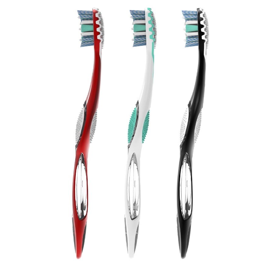 Colgate 360 Advanced White Toothbrush Pack of 3