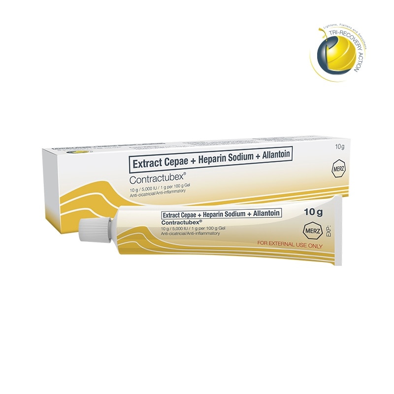 CONTRACTUBEX Extract Cepae + Heparin Sodium + Allantoin Scar Gel 10g
