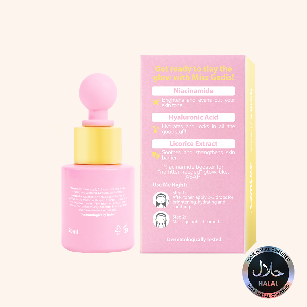 MISS GADIS Bright And Glow Niacinamide Facial Serum 20ml image
