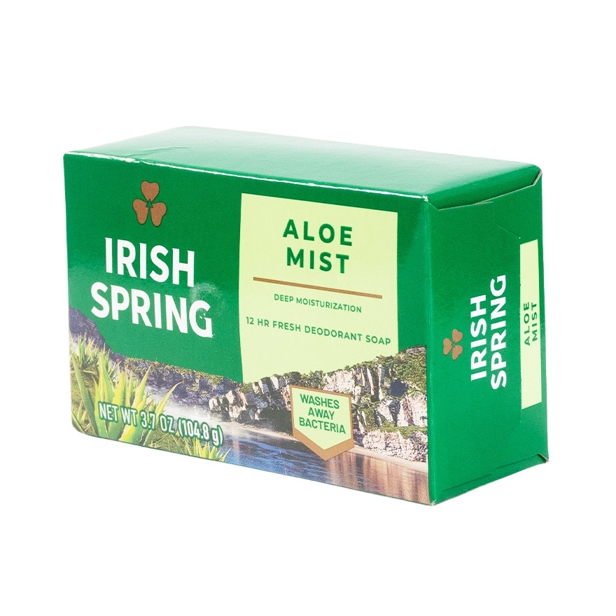 Irish Spring Aloe Mist Body Bar Soap 3.7 oz. image