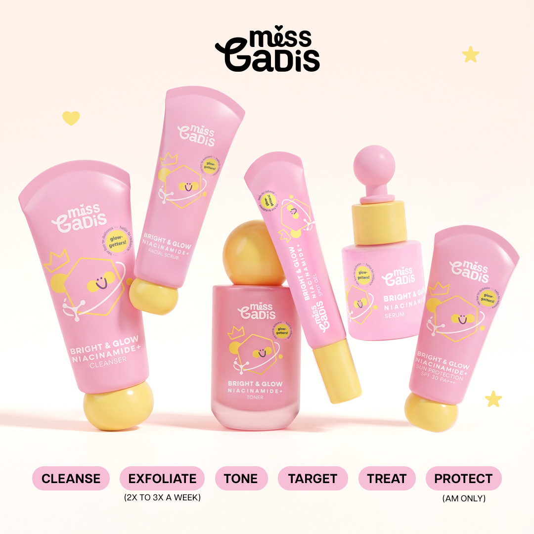 MISS GADIS Bright And Glow Niacinamide Facial Toner 100ml image