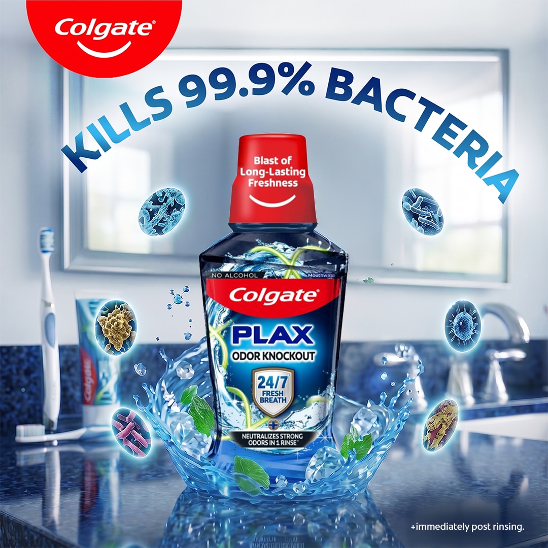 COLGATE Plax Odor Knockout Mouthwash 500ml image