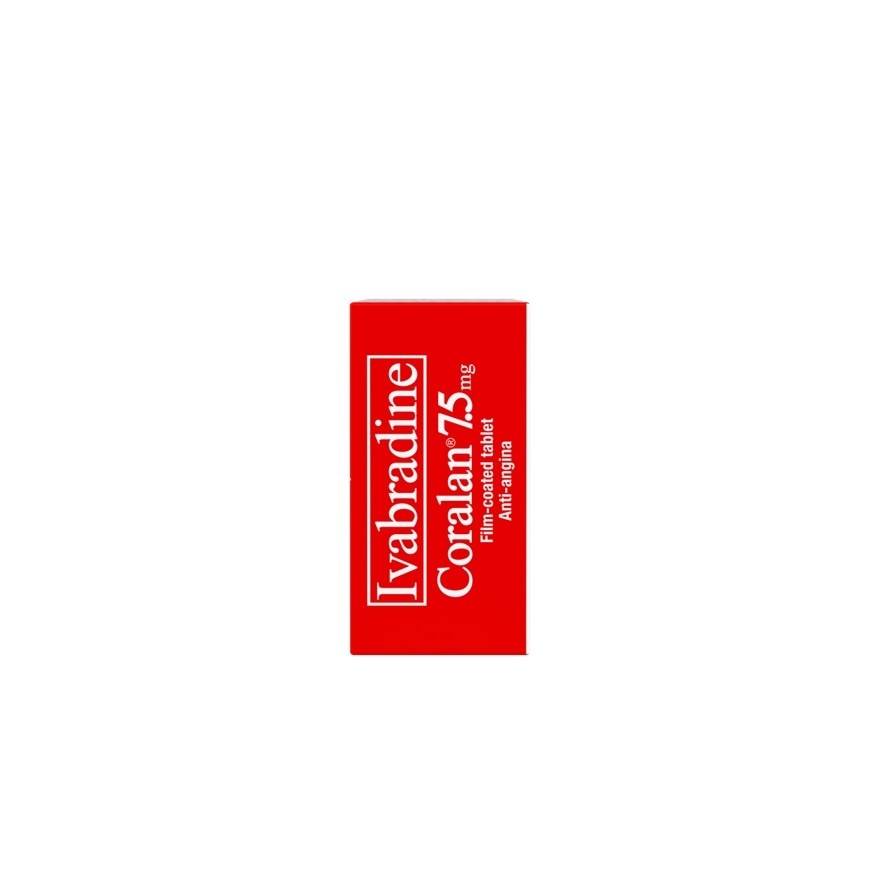 Ivabradine Hydrochloride 7.5mg 1 Film-coated Tablet [PRESCRIPTION REQUIRED] image
