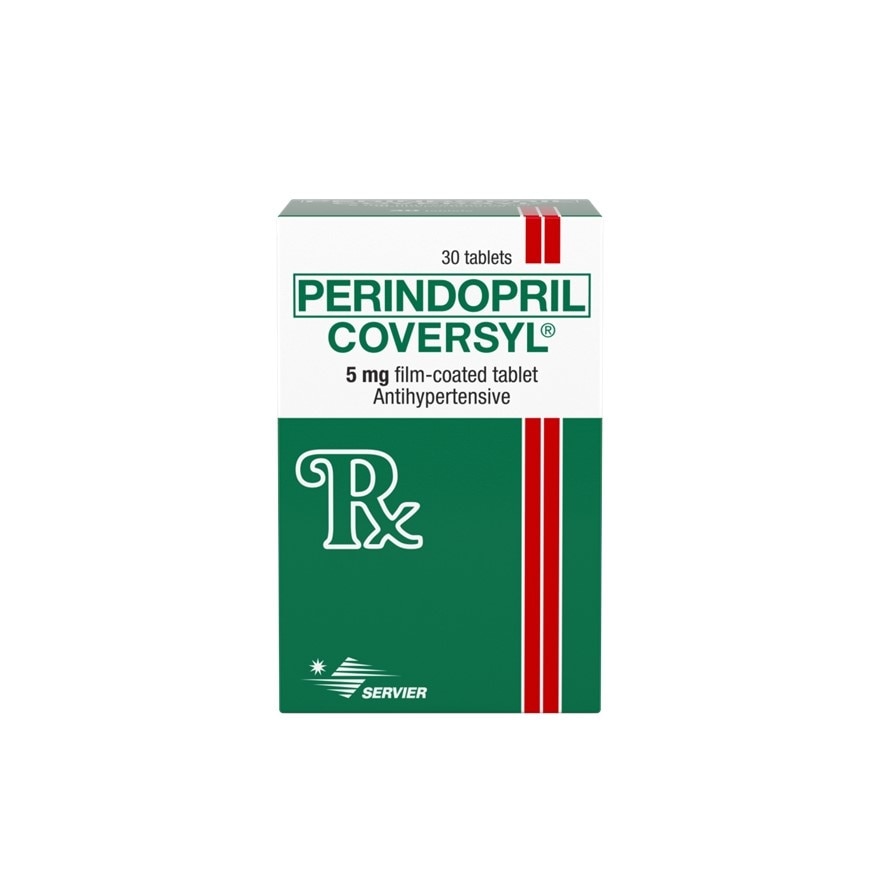 COVERSYL Coversyl Perindopril 5mg Sold Per Piece [Prescription Required] image
