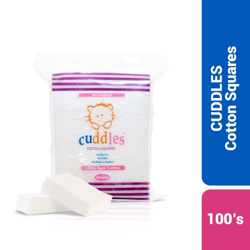 Cotton Squares 100 Sheets