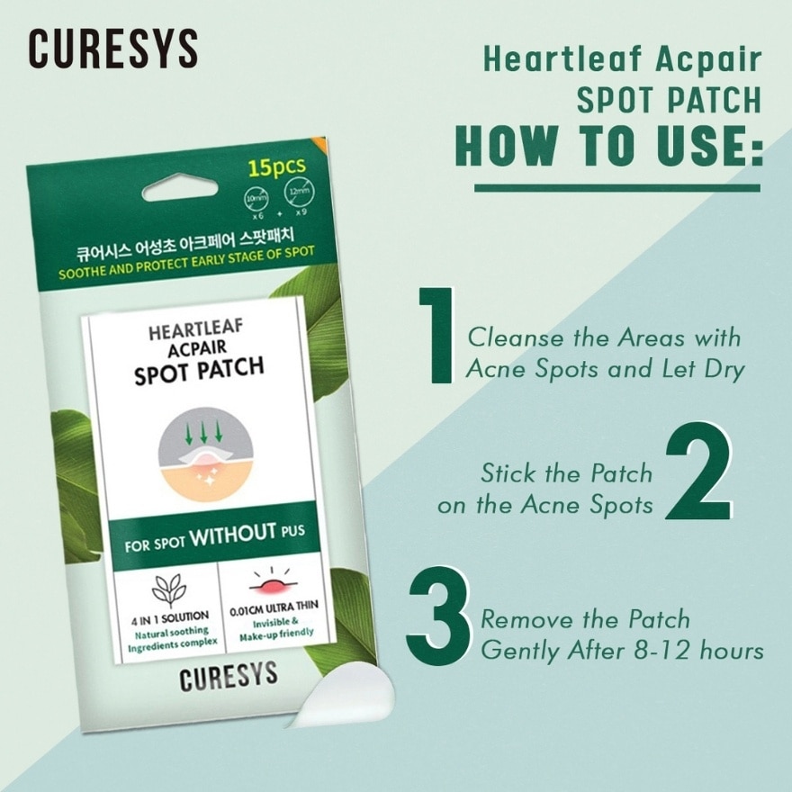 CURESYS Heartleaf acpair spot patch