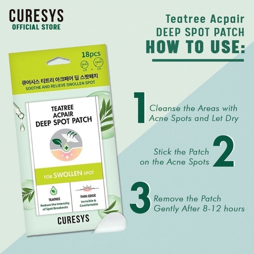 CURESYS Teatree ACPAIR Deep Spot Patch
