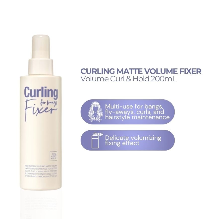 MISE EN SCENE Curling Matte Volume Hair Fixer