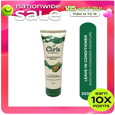 CURLS - Zenutrients Leave-In Conditioner Protain-Free Leave-In Conditioner with Avocado & Tea Tree 200ml