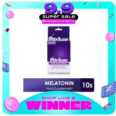 DEEPSLEEP - DEEPSLEEP Melatonin Food Supplement 10 Capsules image