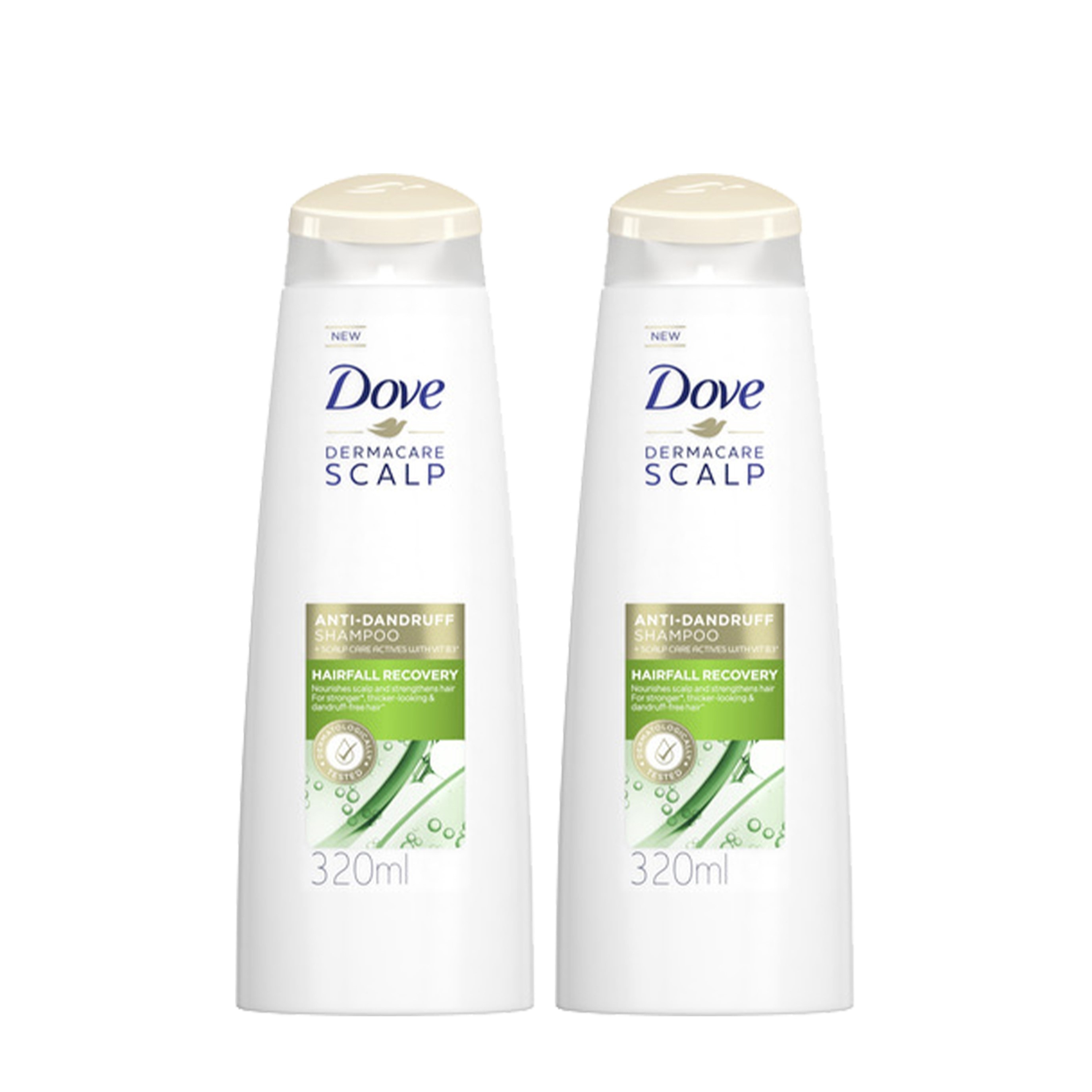 Dermacare Scalp Anti-dandruff Shampoo Hairfall Recovery 320ML BUY 1 TAKE 1