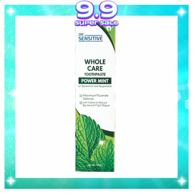 DR SENSITIVE DR SENSITIVE Whole Care Toothpaste Power Mint 120g