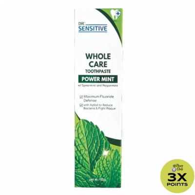 DR SENSITIVE DR SENSITIVE Whole Care Toothpaste Power Mint 120g