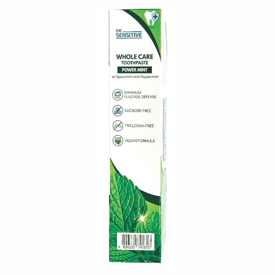 DR SENSITIVE Whole Care Toothpaste Power Mint 120g