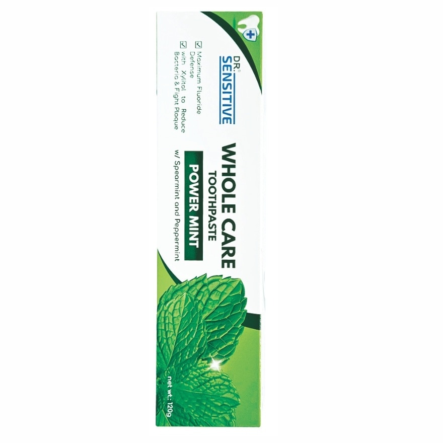 DR SENSITIVE Whole Care Toothpaste Power Mint 120g