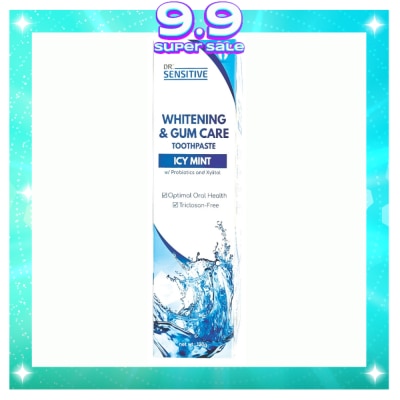 DR SENSITIVE DR SENSITIVE Whitening & Gum Care Toothpaste Icy Mint 120g
