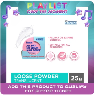 DR SENSITIVE - All Day No Sebum Blur Powder 25g