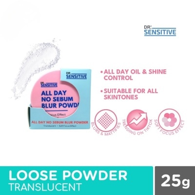 DR SENSITIVE All Day No Sebum Blur Powder 25g
