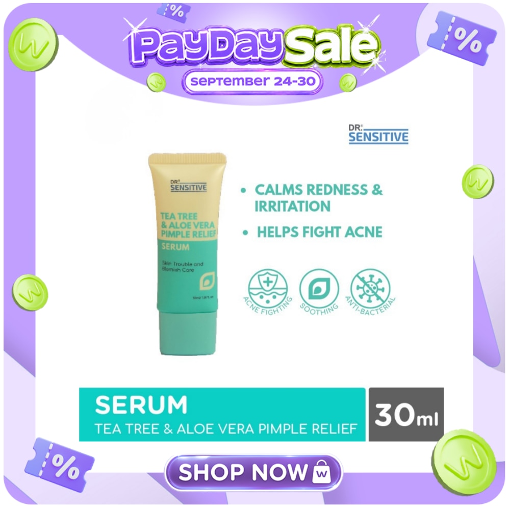 Tea Tree & Aloe Vera Pimple Relief Serum 30ml image