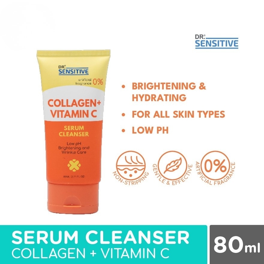 Collagen & Vitamin C Serum Cleanser 80ml