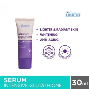 DR SENSITIVE, Intensive Glutathione Glow Serum with Vitamin E 30ml