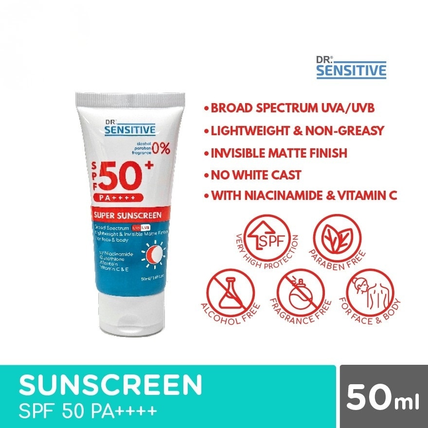 Super Sunscreen for Face and Body SPF50 50ml