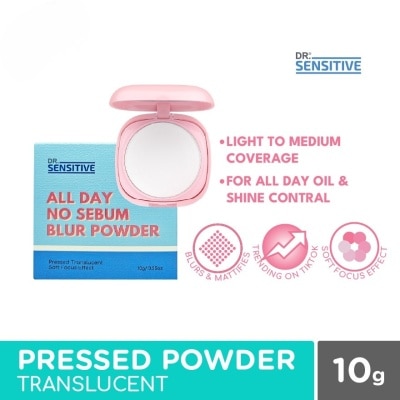 DR SENSITIVE DR SENSITIVE All Day No Sebum Blur Powder Translucent 10g