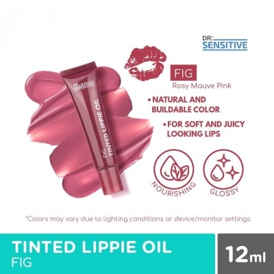 DR SENSITIVE DR SENSITIVE Tinted Lippie Oil Fig 12ml