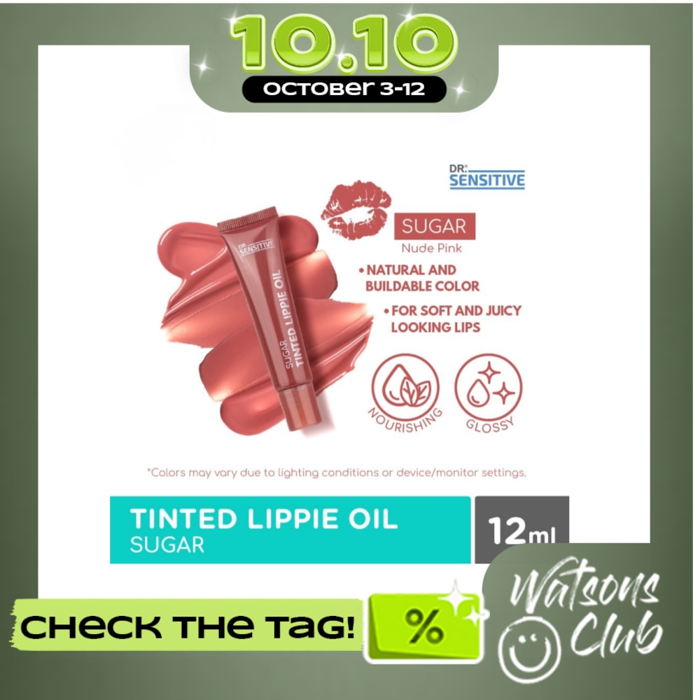 DR SENSITIVE Tinted Lippie Oil Sugar 12ml image