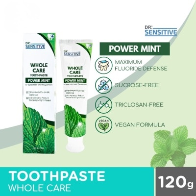 DR SENSITIVE - DR SENSITIVE Whole Care Toothpaste Power Mint 120g