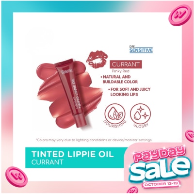 DR SENSITIVE DR SENSITIVE Tinted Lippie Oil Currant 12ml image