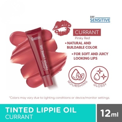 DR SENSITIVE DR SENSITIVE Tinted Lippie Oil Currant 12ml